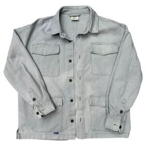Men's Classic Gray Denim Jacket